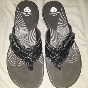 Clark's cloud steppers sandals size 7 for $20